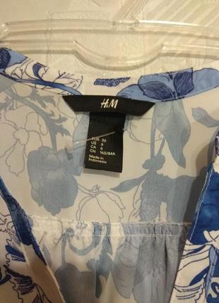 Очень красивая стильная блуза h&m размер 6 5