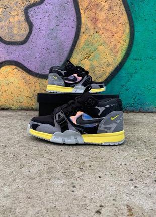 Мужские кроссовки nike air trainer 1 sp black yellow 40-41-42-43-44-45