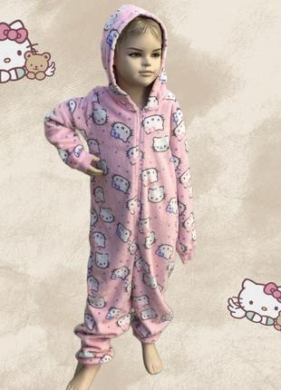 Пижамка,человечек кенгуруми  хеллоу китти для девочки1 фото