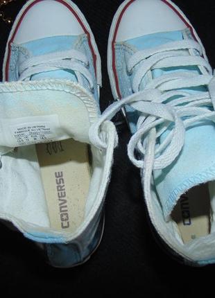 Гламурные кеды converse 30р,ст 19,5 см.мега-выбор обуви и одежды!4 фото