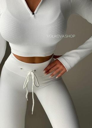 Женский спортивный костюм для фитнеса и йоги4 фото