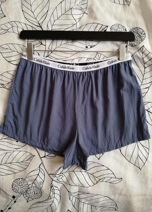 Коттоновые пижамные шортики calvin klein