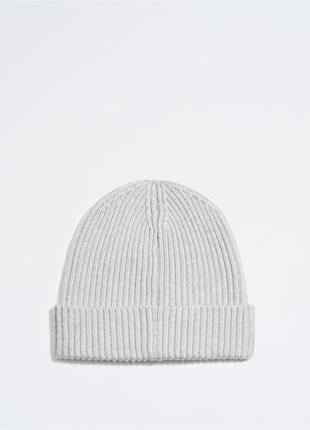 Нова зимова шапка calvin klein (ck beanie hat) з американками2 фото