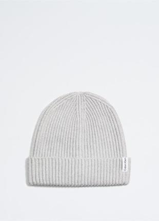 Нова зимова шапка calvin klein (ck beanie hat) з американками1 фото