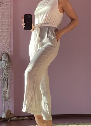 Комбинезон кюлоты, нарядный, летний