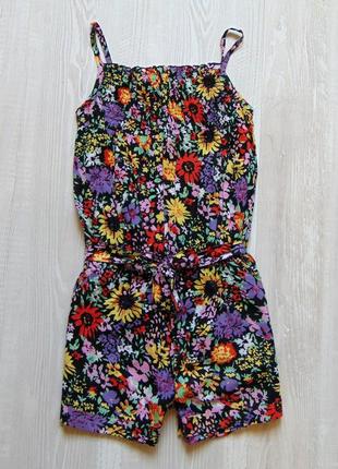 Яркий ромпер для девочки.
george.
размер 6-7 лет