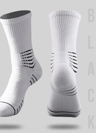Спортивні шкарпетки компресійні tightly heng kang 39-42 білий