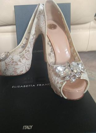 Дуже красиві туфлі, босоніжки elisabetta franchi оригінал italy