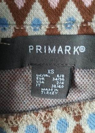 Кроп-топ / короткий свитер от primark с принтом3 фото