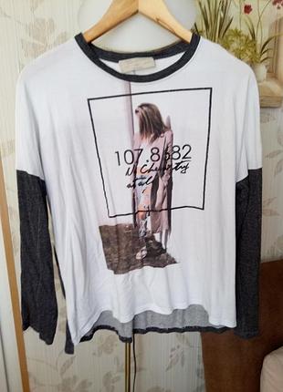 Zara кофточка реглан размер м