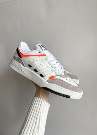 Мужские кожаные кроссовки,кеды Adidas vulc raid3r skateboarding shoes shadow navy shadow navy cloud white gy5494 #адидас