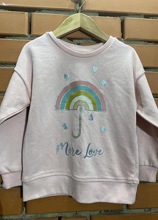 Реглан- толстовка primark 2-3 р ( 98 см).