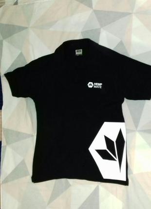 Чоловіча футболка поло з принтом