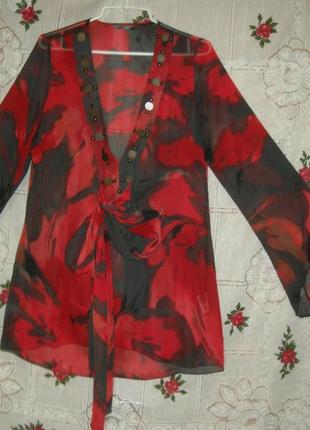 Супер блуза нарядная,р.14-130грн.1 фото