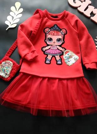 Дитяче плаття з аплікацією