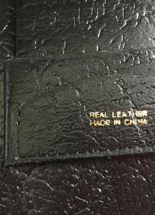 Кожаный  кошелек/чехол для планшета/портмоне/визитница органайзер нат кожа real leather3 фото