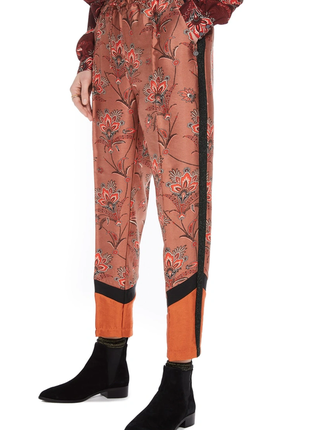 Ефектні штани s, xl scotch & soda з сатиновим відливом