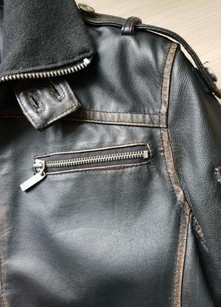 Кожаная куртка  motor jeans р. м5 фото