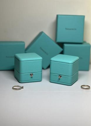 Коробочка tiffany оригинальная для кольца5 фото