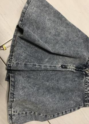 Стильная юбочка джинс2 фото