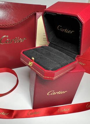 Коробочка cartier для обручних кілець