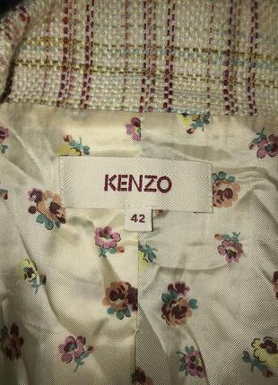 Жіночий вінтажний піджак kenzo оригінал8 фото