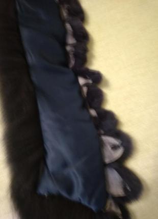 Воротник из песца