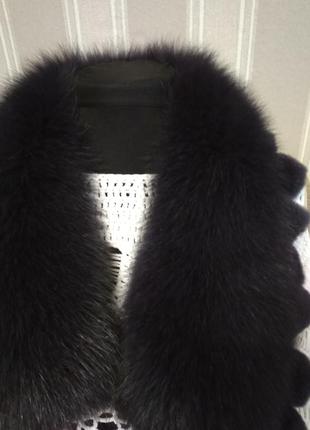 Воротник из песца