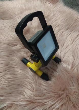Лед лампа ліхтар фонарь прожектор акумуляторна usb5 фото