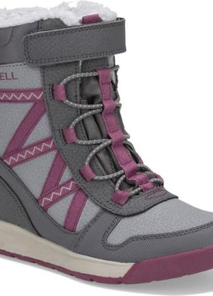 Зимние сапоги merrell snow crush 2.0 waterproof boot, 100% оригинал5 фото