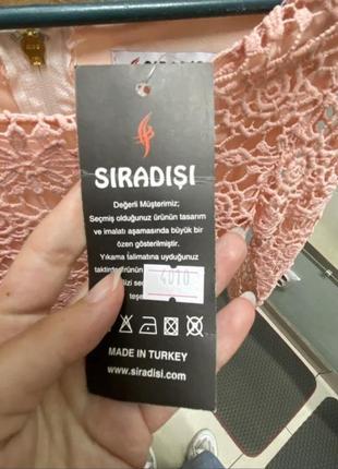 Siradisi жіноча нова літня ажурна футболка кофта рожева кофтинка на змійці гарна красива ошатна блуза блузка кружевна з кружевом рожева турція4 фото