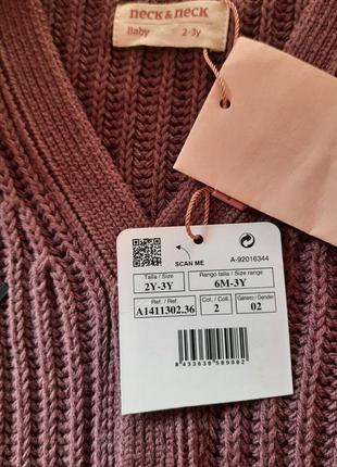 Детская кофта neck&neck 2-3 года. 3