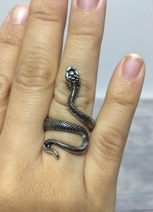 Кольцо змея1 фото