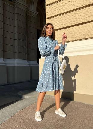 Платье женское миди серый цвет s-m, l-xl. плаття міді сірий колір