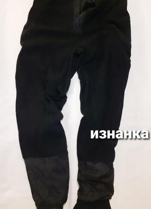 Термо штаны брюки зимние  универсальные 56-62 двойные плащевка на флисе мужские спортивные6 фото