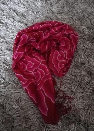 Silk шарф шаль шёлк