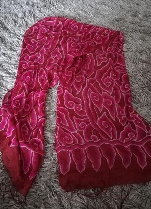 Silk шарф шаль шёлк2 фото