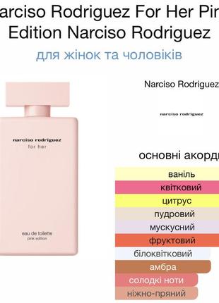Narciso rodriguez for her pink edition 2