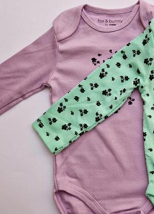 Нежные боди на девочку. набор бодиков