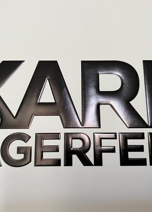 Огромный крафтовый картон пакет karl lagrrfeld2 фото