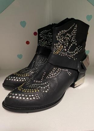 Jeffrey campbell козаки.кожа.оригинал
