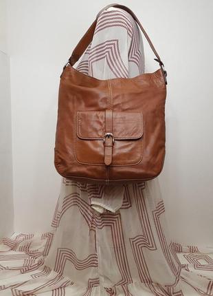 Розкішна шкіряна брендова сумка clarks2 фото
