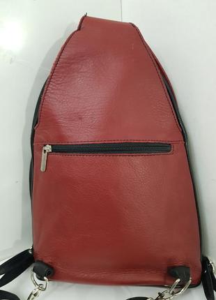 Интересный кожаный рюкзак итальялия3 фото