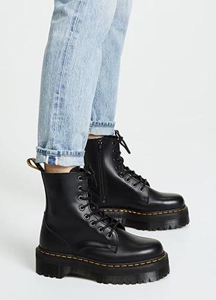 Черевики dr. martens jadon black1 фото