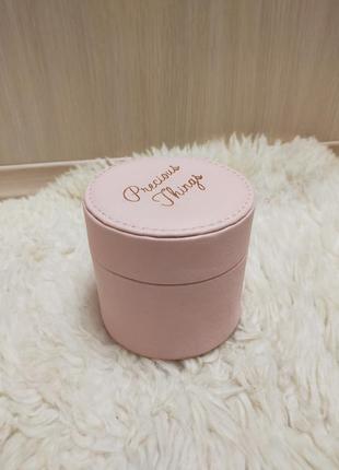 Шкатулка цилиндр для украшений precious thing
