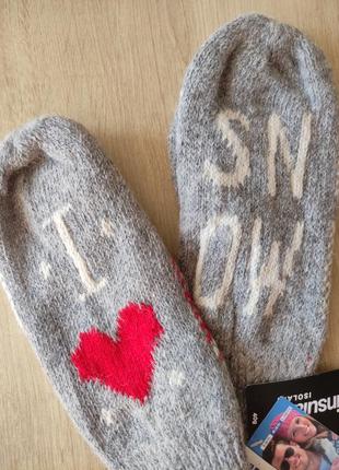 Шикарные женские шерстяные варежки thinsulate от shamp, размер 8/9.