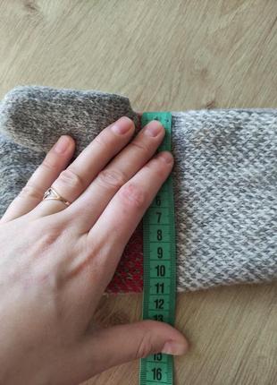 Шикарные женские шерстяные варежки thinsulate от shamp, размер 8/9.