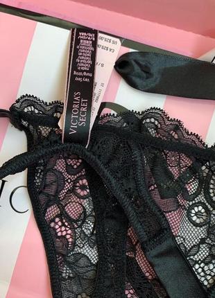 Трусики со стразами виктория сикрет victoria's secret оригинал6 фото