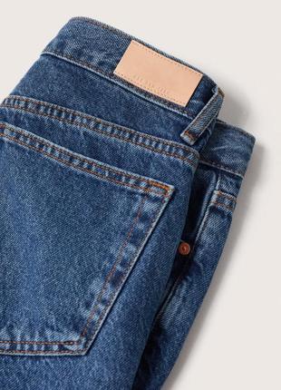 Прямые джинсы mango с высокой талией размер 38 и 404 фото