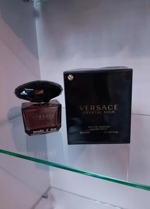 Versace crystal noir edt 90 ml обличчям. aiw w 90 мл 🖤| luxe parfum 🔥!!